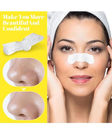 Nose Strips 80 Packs Blackhead Remover Pore Strips Blackhead Pore Strip Deep Cleansing Nose Strips for Clearer Skin White - Buy Online on GoSupps.com