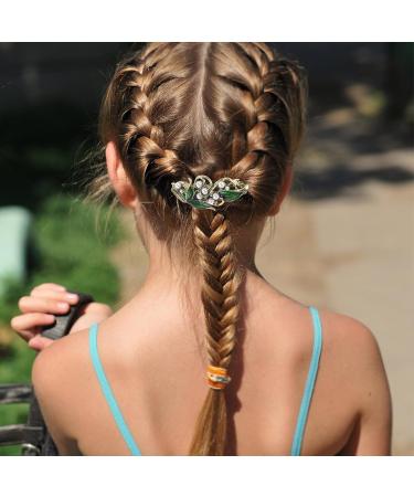 minkissy Rhinestone Hair Clips Rhinestone Hair Barrettes Spring Hair Clips Barrettes Green Hair Clips Pearl Hair Barrettes Green Crystal Barrette Rhinestone Hair Pins Headgear Miss French - Buy Online on GoSupps.com