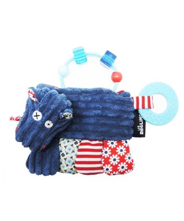 Deglingos Activity Rattle Hippipos - hippo - teething ring Hippipos the hippo