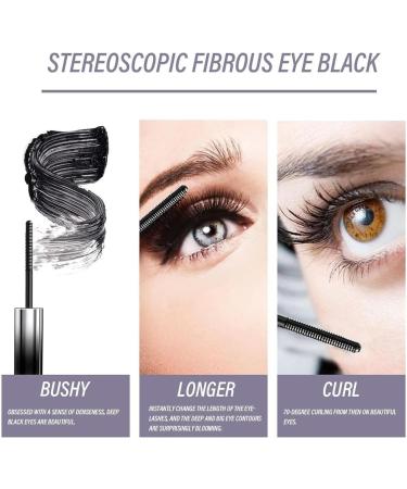 Lashtitan Iron Wand Mascara 3D Curling Eyelash Iron Mascara Metal Wand Mascara Lengthening And Volumizing Mascara Long-Lasting Waterproof And No Smudge Mascara(Black) - Buy Online on GoSupps.com