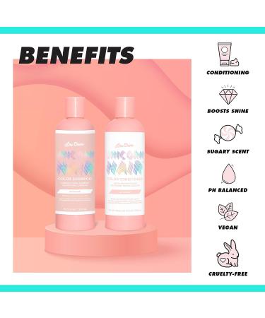 Lime Crime Unicorn Hair Color Conditioner - Color-Depositing & Revitalizing Shampoo for All Hair Types - Protects & Boosts Shine - Buy Online on GoSupps.com