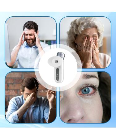 Eye Steam Sprayer - Hydrating Eye Treatment with Warm Mist for Dry Eye Relief Compact Soothing Steamer for Ultimate Eye Care - Buy Online on GoSupps.com