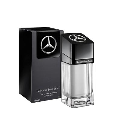 Mercedes-Benz Select - Eau de Toilette for Men - Long Lasting Mens Fragrance with Bergamot Mint Musk Notes - Fruity Woody Cologne for Men - 3.4 oz 3.4 Ounce (Pack of 1) - Buy Online on GoSupps.com