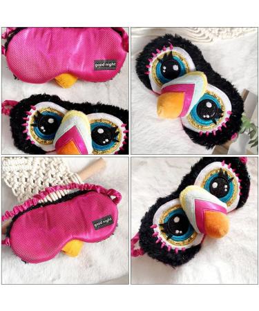 Buy Healvian 2pcs Toucan Eye Masks for Kids - Ear Piercing Kit | Light Blocking Sleep Masks for Travel & Home - Plush Eye Covers for Comfortable Sleep - Buy Online on GoSupps.com