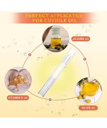 5 Pack 5ml Transparent Twist Pen Empty Cuticle Oil Pen with Brush Tip Cosmetic Lip Gloss Container Travel Cosmetic Containers Bottles Eyelash Growth Liquid Tube(5 Pcs 5ml) - Buy Online on GoSupps.com