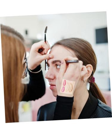 100pcs Makeup Hand Palette Disposables - Cream Fingernail Cleaner Stickers & Cosmetic Mixer - White Tear Stick Holders for Nail Accessories - Buy Online on GoSupps.com