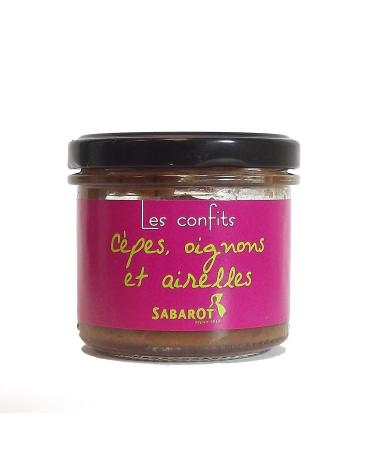 Sabarot - Confit of porcini mushrooms onions and lingonberries 90 g