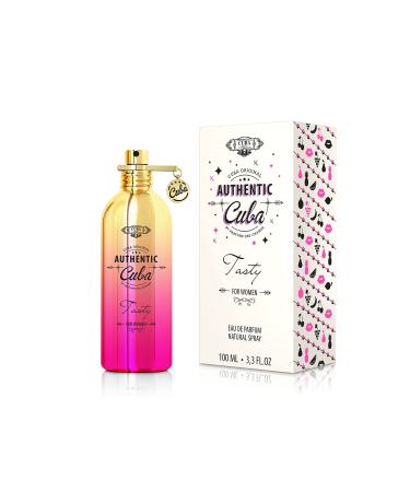 Cuba Cuba Authentic Tasty EDP Spray Women 3.3 oz Modern 3.3 Ounce (Pack of 1)