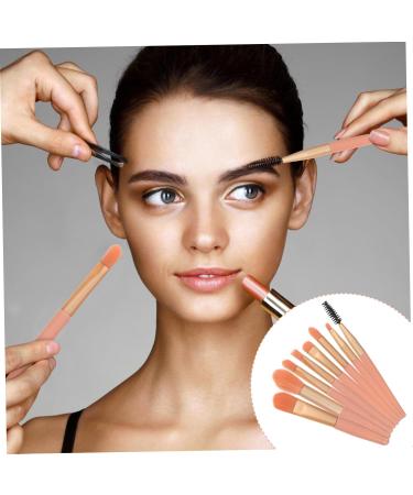 minkissy Makeup Tool 4 Sets Travel Makeup Cosmetology Kit Supple Makeup Brush Powder Applicator Mini Brush Makeup Brush for Women Portable Brush Lip Brush Wooden Handle Wood Cosmetics Miss - Buy Online on GoSupps.com