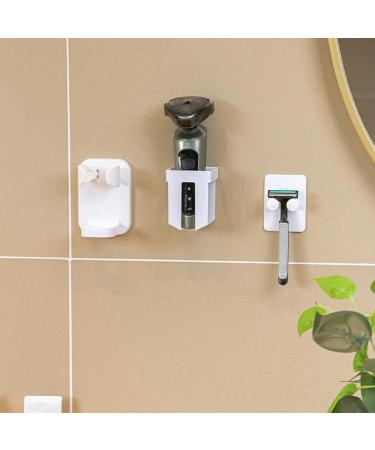 Frotox Space-Saving Holder for Electric Shavers | Durable Multi-Purpose Razor Stand | Easy Install Plastic Shaving Rack - Buy Online on GoSupps.com