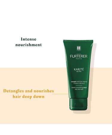 Ren Furterer - KARITE NUTRI - Intense Nourishing Mask With Shea Butter - Very Dry Damaged Hair Shea Oil - 100ml - Buy Online on GoSupps.com