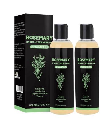 2 pieces rosemary shampoo for hair growth rosemary shampoo against hair loss deep cleansing restorative nourishing moisturizing for women and men