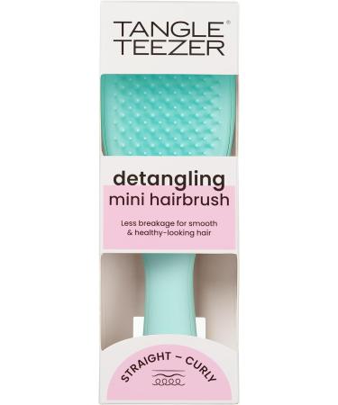 Tangle Teezer Mini: Ultimate Detangler Hairbrush for Kids & Travel - Reduces Knots & Breakage, Gentle on Wet Hair, Sea Green - Buy Online on GoSupps.com