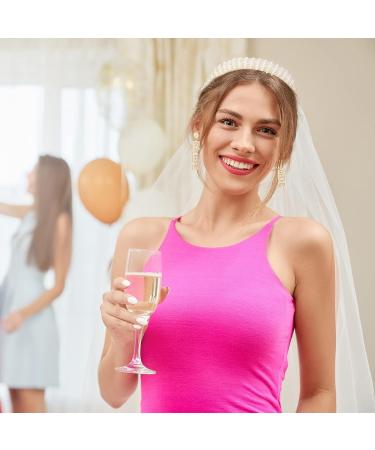 Bachelorette Party Bride Kit: Headband, Veil, Earrings - Wedding Bridal Shower Gift Set - Buy Online on GoSupps.com