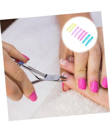 Beavorty 4 Pairs Cuticle Nipper Handle Sleeve Nail cat Nail caps Pouch Bag DIY Scissor Cuticle Scissor Handle Cover Sewing Safety Cover Embroidered Silica Gel - Buy Online on GoSupps.com