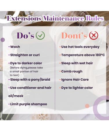 LAAVOO Ombre Clip-in Hair Extensions - Remy Human Hair 40cm 7PCs #1B/8/22 - Brown to Blond - International Shipping Available - Buy Online on GoSupps.com