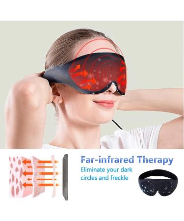 GRAPHENE TIMES Heated Eye Mask USB Hot Eye Compress for Blepharitis Dry Eyes and Dark Circles - Buy Online on GoSupps.com