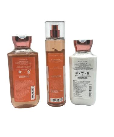 Bath & Body Works Pretty as a Peach Trio Gift Set - Shower Gel, Fragrance Mist, Body Lotion - Signature Collection - Buy Online on GoSupps.com