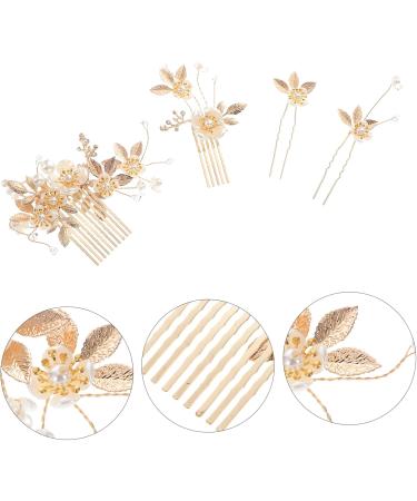 Didiseaon 1 Set Wedding Hair Comb Rhinestone Bobby Pins Tiara Hair Clip Bridal Accessories Rhinestone Headpiece Bride Hair Comb Bride Hair Pin Flower Hair Comb Wedding Headdress - Buy Online on GoSupps.com