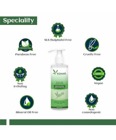 Sulphate Free Tea Tree Face Cleanser & 20% Vitamin C Face Serum Combo Kit | Daily Skincare for Men & Women - 200ml + 50ml - Buy Online on GoSupps.com