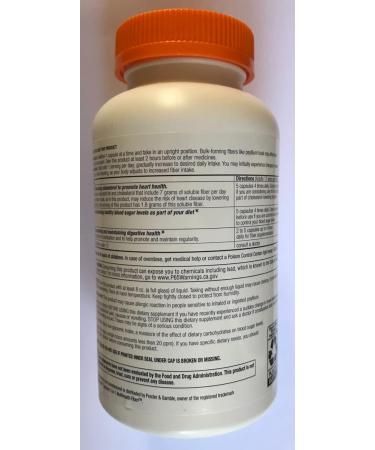 Member's Mark Psyllium Husk Fiber Capsules 2Pack (400 Count) - #1 Doctor-Recommended Supplement - Buy Online on GoSupps.com