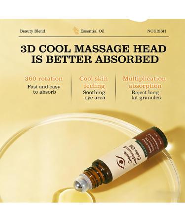 Organic Frankincense & Castor Oil Roll On: Beauty Blend Essential Oil Roller for Eye Face & Body Care Nourish Skin Revitalize Eye Contour | 0.33fl oz 10ml Castor Oil Organic Roll On (Pack of 1) 0.34 Fl Oz (Pack of 1) - Buy Online on GoSupps.com