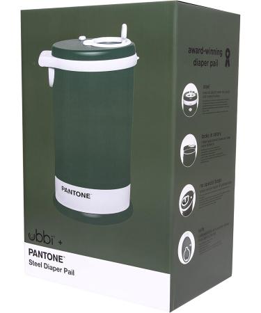Ubbi Steel Diaper Pail - Odor Locking No Special Bag Required Award-Winning | Must-Have for Baby Registry - Pantone Green - Buy Online on GoSupps.com