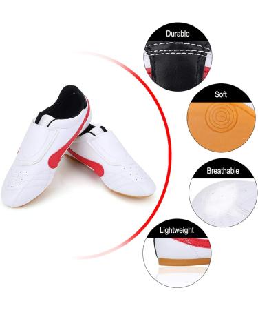 Keenso Taekwondo Shoes - Unisex Martial Arts Sneakers for Kids & Adults | Protective Boxing & Tai Chi Footwear - Buy Online on GoSupps.com