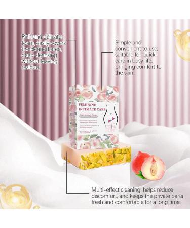 Intimate Wash | Cleansing Soap for Feminine Intimate Hygiene | Natural pH Balance for Vaginal Health 100g Handmade for Bath and Body Daily Use - Buy Online on GoSupps.com