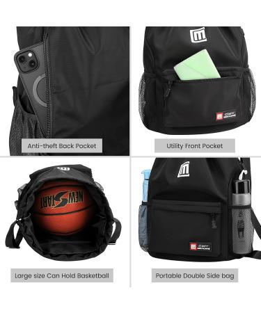 Eucomir Waterproof Gym Bag Large Cord Struggle Bag with Mesh Pockets for Sports & Swimming Stylish Purple & Black Design for Men & Women - Buy Online on GoSupps.com