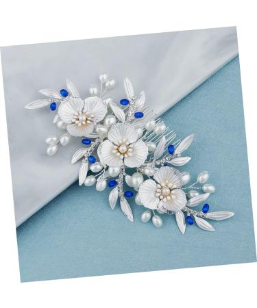 Ipetboom Bride Headpieces for Wedding Pearl Hair Pin Pearl Headpiece Pearl Hair Barrettes Bridal Headpiece Pearl Tiara Bridal Hair Clip Bridal Headdress Comb Dinner Party Petals - Buy Online on GoSupps.com
