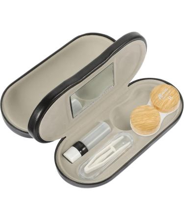 Buy Aboofan Dual Purpose Glasses Case - 4 Sets Double-Layer Travel & Storage Box for Glasses & Contact Lenses - Perfect for International Shipping - Buy Online on GoSupps.com