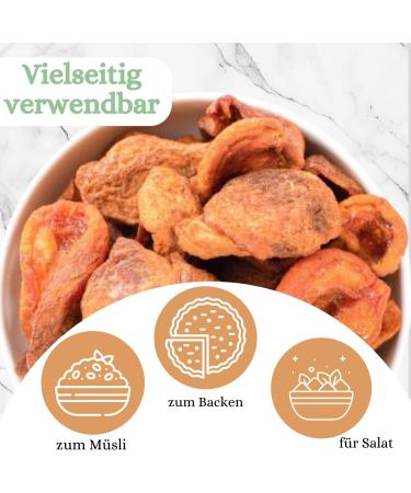  1001 Frucht 1001 Frucht Dried Wild Apricot without Natural Sweat 1000g Premium Quality Untreated Dried Fruit without Preservatives Dried Fruit without Additives Dehydration - Buy Online on GoSupps.com