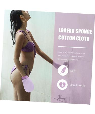 FRCOLOR Body Scrub Glove - 2pcs Double-Sided Spa Mitt for Men | Exfoliating Bath & Shower Gloves | International Shipping - Buy Online on GoSupps.com