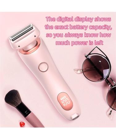 MYNOCK Lumina Shaver 2 in 1 Electric Shaver Razors for Women Lumina Shaver Pro for Private Area Waterproof Electric Razor for Women 2 in 1 Wet And Dry Use Premium Shaver (Blue) - Buy Online on GoSupps.com