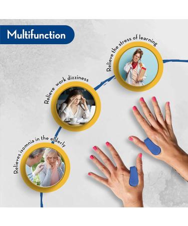 4-Piece Portable Acupressure Clip Set | Easy-to-Use Acupressure Tool for Sports Work & Travel - Buy Online on GoSupps.com