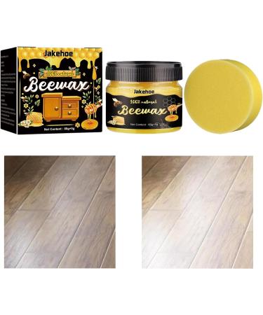 Beeswax Cleaner and Polish | 80g Wood Polish & Conditioner Furniture Cleaner Flexible Beeswax Furniture Polish Restorer Furniture Cleaner and Polish for Wood Doors Chairs Floors Thaely - Buy Online on GoSupps.com
