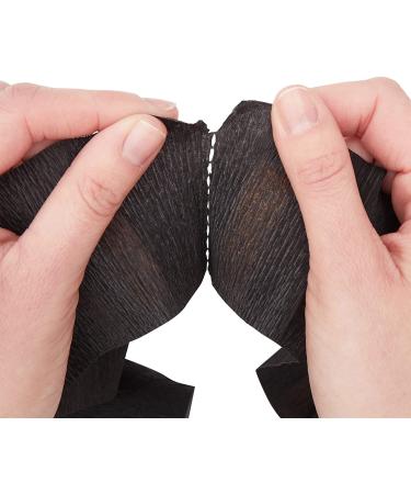 500 Disposable Barber Neck Strips - Black, 2.5 x 11 In, 5 Rolls - Salon & Barber Supplies - Buy Online on GoSupps.com