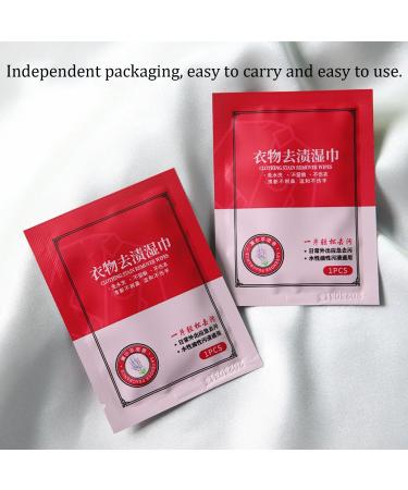 Portable Emergency Stain Remover Wet Wipes Clothing Stain Remover Wet Wipes Stain Remover Wipes For Clothes Laundry Emergency Stain Remover Wet Wipes Individual Wrapped Cleaning Wipes (2pc) - Buy Online on GoSupps.com