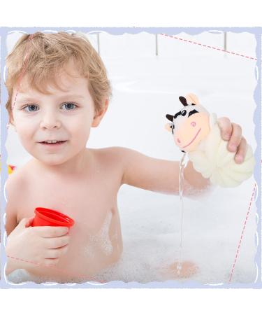 Pig and Cow Bath Sponge Set - Cute Animal Cartoon Design for Kids and Adults - Buy Online on GoSupps.com