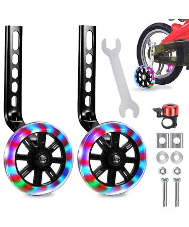 Sunshine smile 2 pieces children support wheels universal support wheels support wheels for children's bike support wheels for children's bike bike children's bike support wheels black a-black iron - Buy Online on GoSupps.com