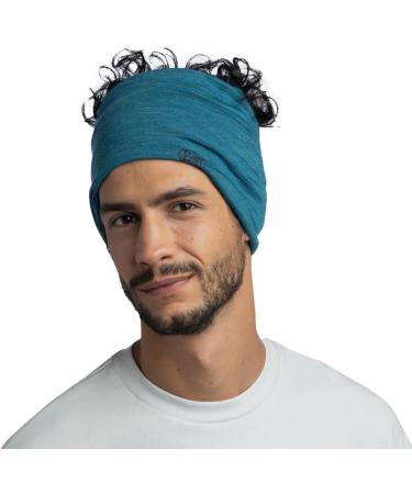 Buff Unisex Merino Lightweight Teal Blue Neckwear Fashion Scarf - One Size Perfect for All Seasons | International Shipping Available - Buy Online on GoSupps.com