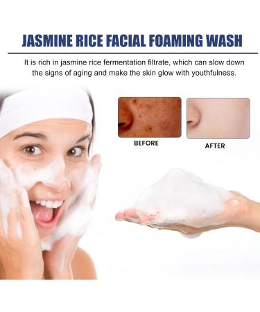 Facial Cleanser - Deep Cleansing Pores Fade Acne Marks Moisturizing & Tightening Leaves Skin Youthful Glowing(1PCS) - Buy Online on GoSupps.com