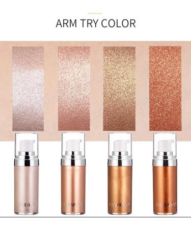 Shimmering Body Highlighter Cream - Long-Lasting Shine, Glitter, and Brightening - Pearl White - 60.00g - Buy Online on GoSupps.com