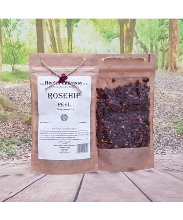 Rosehip Peel/S ch es De Cynorhodon Th (Rosa Canina) - Health Embassy 100% - Natural (100g) - Buy Online on GoSupps.com