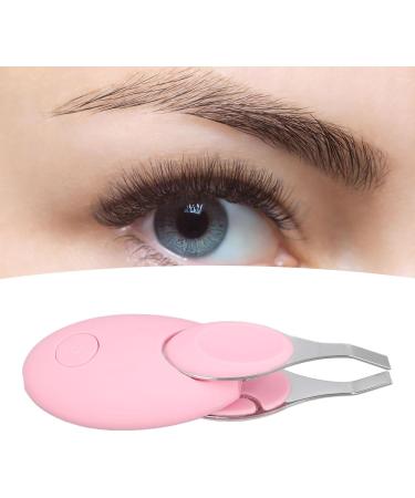 Eyebrow Tweezers Efficient Visualized Easy Operation Electric Eyebrow Tweezers Safe for Facial Hair for Home (Pink) - Buy Online on GoSupps.com