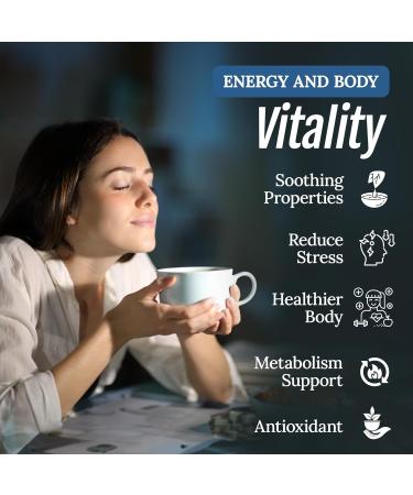 KUKER Good Night Tea Sleep Tea with Peppermint and Lemon Balm for Relaxing Evening Night Time Tea - Calm & Sleep Tea Bags Herbal Tea To Help You Sleep - 20 Tea Bags - 30g - Buy Online on GoSupps.com