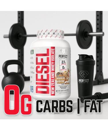 Perfect Sports Diesel 100% New Zealand Whey Isolate (2lbs) Th bulles au sucre brun - Prot ines - Isolat de prot ines de lactos rum Th bulles au sucre brun 2lbs - Buy Online on GoSupps.com