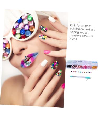 MAGICLULU 3 Sets Manual Drilling Pen Manicure Supplies Dotting Pen Nail Art Hot Pen Kit De Manicura Drill Ornaments Rhinestone Pointing Pen Tool Diamond Hand Pen Stainless Steel - Buy Online on GoSupps.com