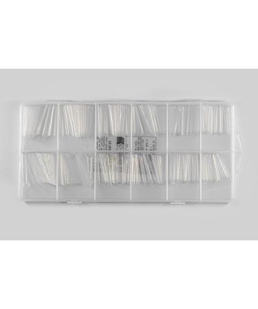 240 Pieces Extra Long Artificial Nails - Full Cover Press On Ballerina Nail Tips - Transparent False Nail Tips for Stunning Manicures - Buy Online on GoSupps.com